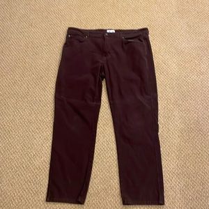 Corduroy dark brown Peter Millar pants